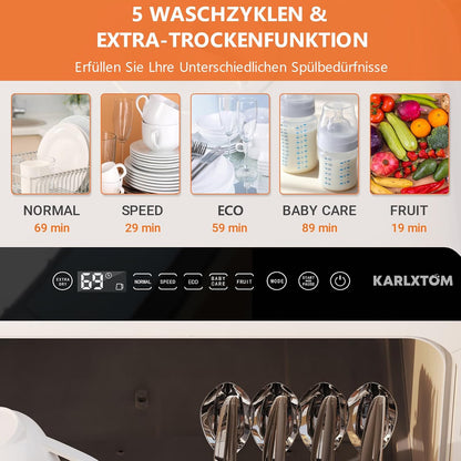 Compact Portable Dishwasher™