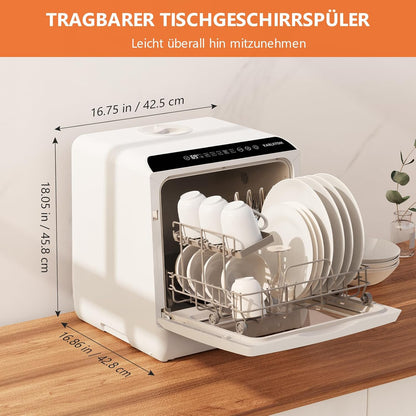 Compact Portable Dishwasher™